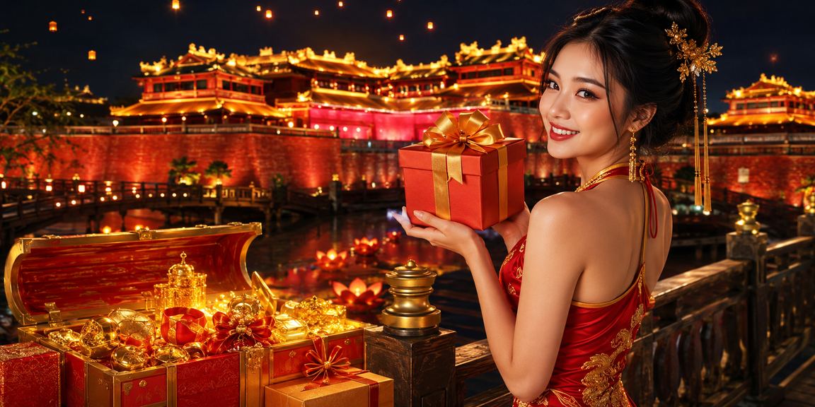Mô hình casino Việt Nam tại Huế với phong cách hiện đại và ánh đèn lung linh